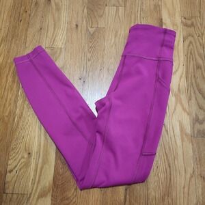 Lululemon Invigorate‎ High-Rise Tight 25" Magenta